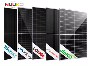 แผงโซลาร์เซลล์แบบโมโนคริสตัลไลน์ 570w 575w 580w 585w 590w 600w แบบ N-type สองหน้า - Product Image 4