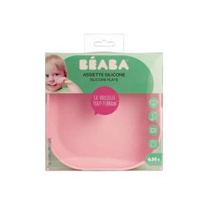 BEABA Teller silikon MIT saugnapf Rose - Product Image 3