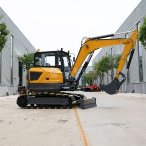 Excavatrice haute performance de 6,5 tonnes avec cabine pour la construction, livraison gratuite, <span class=keywords><strong>vente</strong></span> promotionnelle - Product Image 6