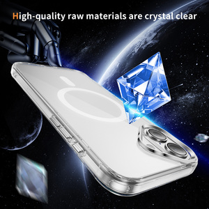 Disponibile - Nuova Cover Magnetica Trasparente Sottile Anti-Graffio <span class=keywords><strong>per</strong></span> <span class=keywords><strong>iPhone</strong></span> 17/16/16 Plus - Pronta Spedizione - Vendita all'Ingrosso - Product Image 6