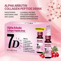 Boisson OEM Alpha-Arbutine Éclaircissante et Blanchissante pour la Peau, Anti-Âge, au Collagène Liquide