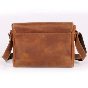 Túi đeo chéo đựng laptop da thật cao cấp CHANGRONG dành cho nam, phong cách thời trang cổ điển - Product Image 2