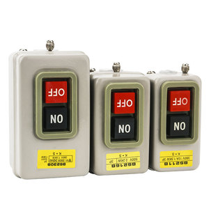 Bs216B <b>Push</b> <b>Button</b> <b>Switch</b> 500V 2.2Kw 3P Manual Control For Motor Starters - Product Image 3