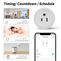 Enchufe Inteligente Tuya WiFi Zigbee US 20A con Monitoreo de Energía, Certificado por la FCC, para Proyectos Comerciales