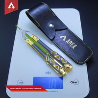 Couteaux papillon APEX Hero Power Kid Heirloom, armes, objets d'entraînement, artisanat, ornements, accessoires de cosplay pour mariage et remise de diplôme