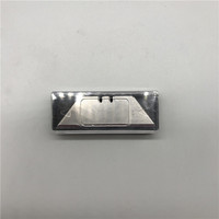 Couteau utilitaire rétractable à lame fixe automatique, robuste, ergonomique, en acier inoxydable de qualité industrielle, pour usage quotidien, vente en gros OEM
