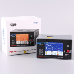 Chargeur intelligent HOTA T8 Ultra GaN en matériau composite AC300W DC650W 1-8S pour batteries LiPo/Li-ion, chargeur rapide et équilibrant pour drones RC - Product Image 2