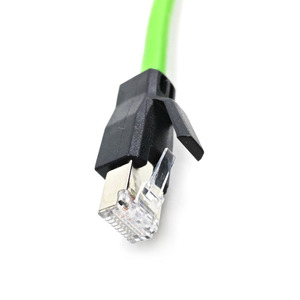 China Factory M12 X Coded 8 Pin EtherCAT Ethernet Cable Male RJ45 Profinet Industrial Cat6A Cable - Product Image 4