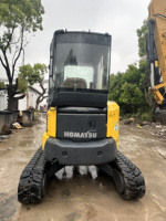 Excavator Bekas Komatsu Pc 35 Bersertifikat YONGONG CE/EPA, Excavator Mini Komatsu Pc35 3 Ton dengan Track Karet