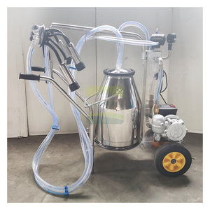 Pompa per Vuoto in Acciaio Inox 304 - Caraffa per Latte da 25L per Mucche, Pecore, Soluzione per Mungitura Commerciale in Allevamenti Lattiero-Caseari - Product Image 6
