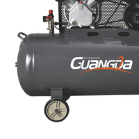 Compresseur d'air à courroie robuste à 2 cylindres 100/150l 2,2kw 3hp