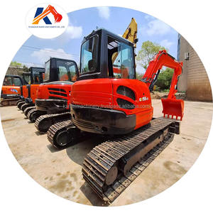 À vendre 5.5 tonnes de mini-pelles d'occasion de KX155-3 machines de construction de Kubota Excavatrice originale Kubota 155 en stock - Product Image 1