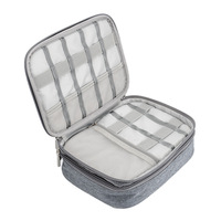 Sac de rangement pour outils à coque dure de transport de voyage à fermeture éclair de taille personnalisée étui de transport
