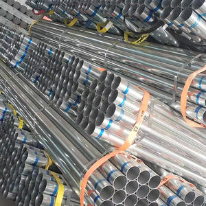 Tubería Redonda de Acero Laminado en Frío DIN, Tubería de Acero Soldada Galvanizada por Inmersión en Caliente al Mejor Precio - Product Image 2