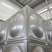 Réservoir de stockage en acier inoxydable, capacité : 1000 L, pour l'irrigation agricole et la réservoirisation d'eau