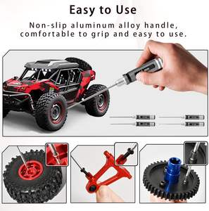 Conjunto de Chaves Hexagonais 1.5 2.0 2.5 3.0 Mm Chave de Fenda para Controle Remoto, Ferramenta de Precisão em Aço Liga para Manutenção de Carros RC - Product Image 4