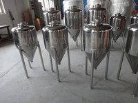 Cuve de fermentation de bière fermenteur de bière 30l brassage de bière fermenteur conique à double paroi
