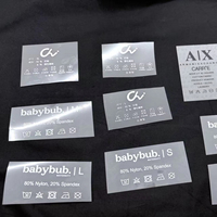 Étiquette de transfert thermique en silicone sans frais de moule, patch 3D gaufré, OEM ODM, 100m Flex MOQ, OEKO-TEX, logo personnalisé