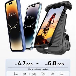 Meilleures ventes Amz <span class=keywords><strong>pour</strong></span> <span class=keywords><strong>support</strong></span> de téléphone réglable à rotation 360 degrés <span class=keywords><strong>pour</strong></span> moto, vélo, scooter - Product Image 5