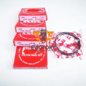 For mitsubishi K4E Engine piston ring MM431633 diesel repair kit