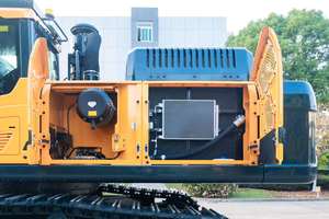Excavatrice sur chenilles de 55 tonnes, moteur de 280 kW, godet de 3,6 m, pelleuse robuste, pompe à moteur, boîte de vitesses pour opérations minières en carrière ouvert - Product Image 6