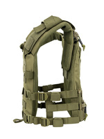Gilet tactique à dégagement rapide porte-plaque durable en polyester 900D