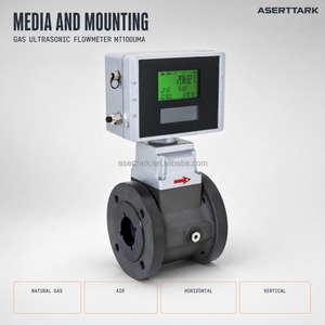 Débitmètre ultrasonique MT100UMA pour gaz naturel et air, technologie allemande, 1 % de précision, rapport 100:1, installation horizontale ou verticale - Product Image 2