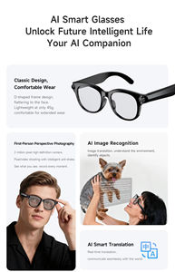 Lunettes Intelligentes M89 AI en Gros, Double Lentille Optique, Caméra Haute Résolution, Traduction en Temps Réel, Appel WiFi BT, Lecture Musicale, Lunettes Connectées - Product Image 3