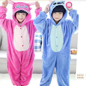 Bule Pink <span class=keywords><strong>Stitch</strong></span> con capucha niños ropa de dormir invierno Animal <span class=keywords><strong>Kigurumi</strong></span> Cosplay <span class=keywords><strong>Pijamas</strong></span> niños <span class=keywords><strong>Stitch</strong></span> ropa de dormir Onesie niños <span class=keywords><strong>Stitch</strong></span> <span class=keywords><strong>Pijamas</strong></span> - Product Image 2