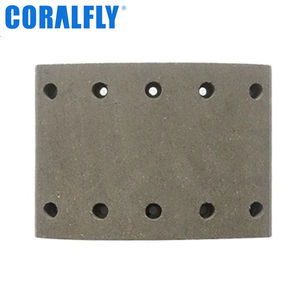 टिकाऊ विश्वसनीय भारी शुल्क ब्रेक के लिए ट्रक ब्रेक शू लाइनर 19935 5001860032 5000820063 5000811113 - Product Image 6