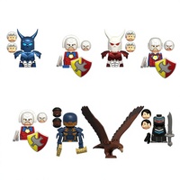 Ensemble de 8 figurines d'animaux en plastique ABS - Jouet éducatif DIY et modèle pour enfants de 14 ans et plus, collectionneurs