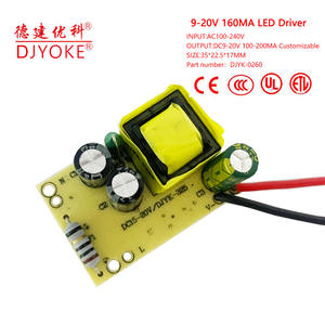 مصدر طاقة ليد حاصل على شهادة CE 3-7 * 160w DC 9-20V سائق ليد لأضواء الضوء والمصابيح في نقل الطاقة - Product Image 5