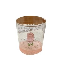 350ml 3D Base Rose Rose Fleur Tasse En Verre Verre Borosilicate Tasse À Café En Gros Jus Boisson Eau Lait Thé Tasse En Verre
