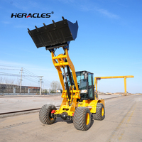 Chargeuse sur pneus articulée HERACLES Advanced 1.8T 4x4 à commande hydraulique intégrale, haute efficacité pour les travaux de terrassement