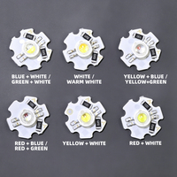 Module LED bicolore 5V à CRI 80+ avec puce, réglable CCT, diamètre 16mm, source lumineuse à commutation bicolore pour 3D