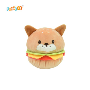 Famipet Produttore all'Ingrosso di Nuovi Peluche Kawaii Personalizzati a Forma di Hamburger, Giocattoli Morbidi Imbottiti in Bulk - Product Image 4