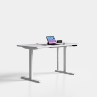 Bureau d'ordinateur de bureau assis-debout réglable en hauteur électrique personnalisé pour la maison pour le travail à domicile