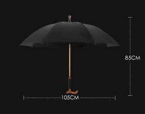 <span class=keywords><strong>Grand</strong></span> <span class=keywords><strong>parapluie</strong></span> <span class=keywords><strong>canne</strong></span> pour homme, résistant au vent, long manche, <span class=keywords><strong>canne</strong></span> de marche, <span class=keywords><strong>parapluie</strong></span> d'escalade - Product Image 2