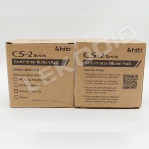 100% Original <span class=keywords><strong>Hiti</strong></span> <span class=keywords><strong>CS200e</strong></span> เครื่องพิมพ์บัตร PVC เต็มแผง YMCKO สีริบบิ้น - Product Image 5