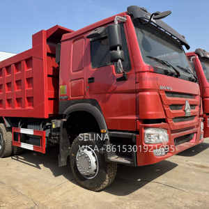Camion à benne basculante 6x4 de marque Howo 371HP 380HP en bon état - Product Image 6