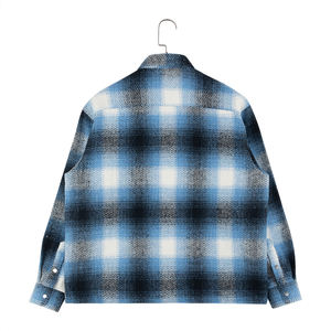 <span class=keywords><strong>Giacca</strong></span> <span class=keywords><strong>Invernale</strong></span> da Uomo in Flanella a Quadri di Alta Qualità Personalizzata Abbigliamento Casual <span class=keywords><strong>Camicia</strong></span> a Maniche Lunghe per Uomo - Product Image 2