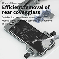 IParts MaAnt QP-2 2 en 1 universel téléphone portable chauffage gratuit enlèvement d'écran séparation enlèvement téléphone portable couverture arrière pince