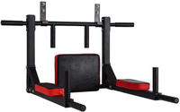 Produk Multifungsi Grosir yang Menggabungkan Bar Pull-up dengan Pegangan untuk Dips dan Latihan Otot Perut dengan Bar Tunggal di Dalam Ruangan
