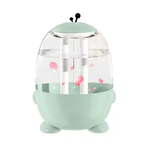 Usine en gros dessin animé mignon pingouin 3L grand humidificateur à brume froide lumière chaude bébé chambre bureau double pulvérisation humidificateurs d'air