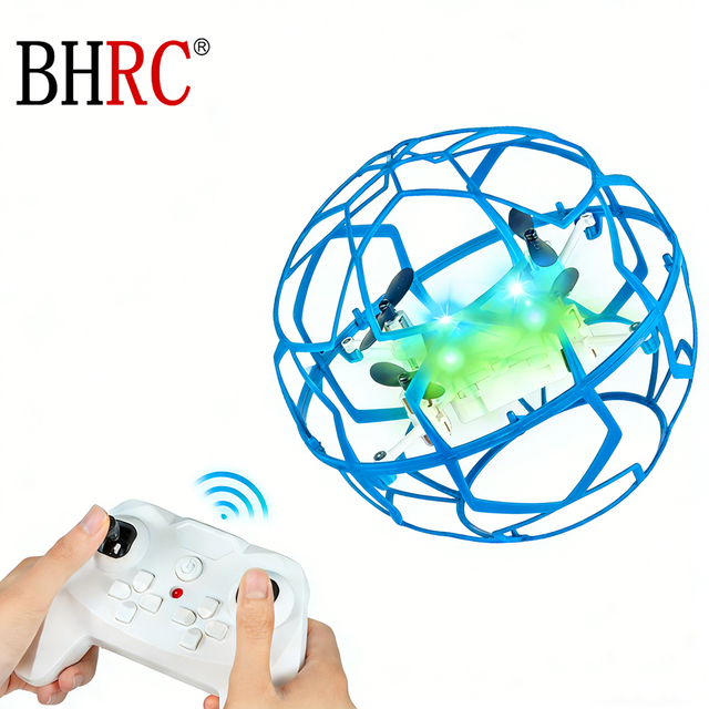 Wholesale Four-Axis Stable Aircraft Mini Toy Drone Interactive Aerial Football Drone for Kids Science Education