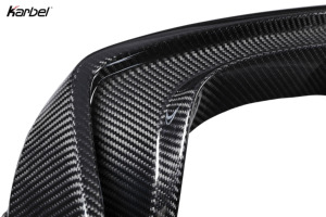 Diffusore Paraurti Posteriore in Fibra di Carbonio a Secco Karbel per <span class=keywords><strong>Audi</strong></span> A3 S-<span class=keywords><strong>Line</strong></span> S3 8V 2017-2020 Diffusore Paraurti Widebody - Product Image 5