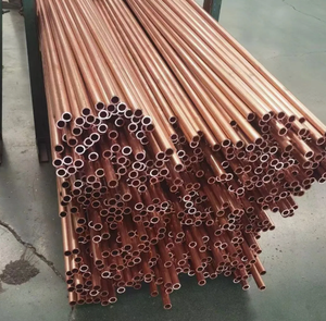 Tubería de Cobre Recta al por Mayor para la Industria de la Decoración con Longitud Personalizada y Servicios de Soldadura, Doblado y Corte - Product Image 4