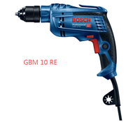 Série de perceuses électriques Bosch GBM 400KL/GBM 10/GBM 10 RE, mandrin sans clé en option pour le perçage et le vissage de précision du bois, du métal et du plastique