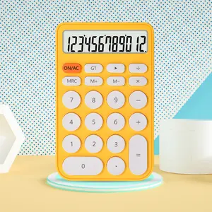آلة حاسبة صغيرة لطيف هدية الإعلان المحاسبة المالية الحلوى اللون مكتب الطالب الكمبيوتر المحمولة
