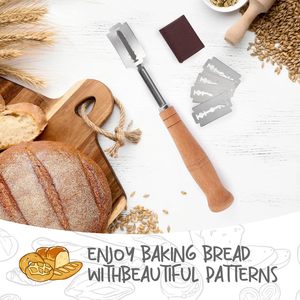Factory Custom Restaurant Use Rattan <b>Bread</b> Proofing <b>Basket</b> Set Wholesale High Quality Fermentation Sourdough Starter Kit - Product Image 4
